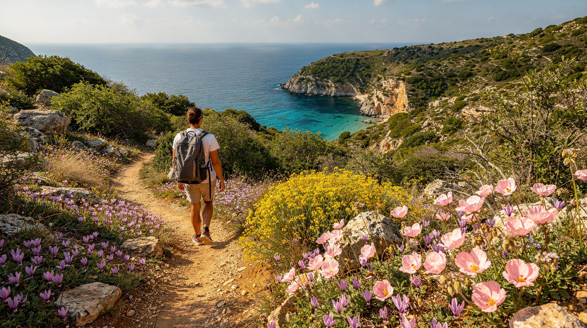 Hiking the Akamas in May — wildflowers, sea turtles and the Blue Lagoon