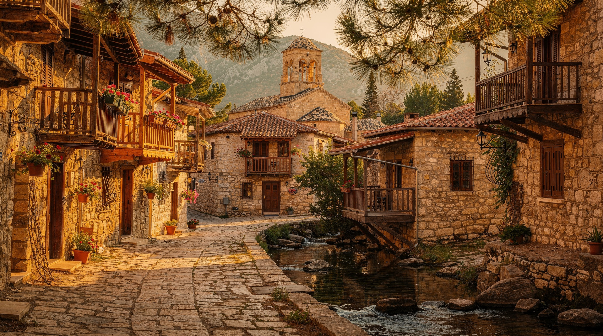 Kakopetria: a painted-church village in the Troodos