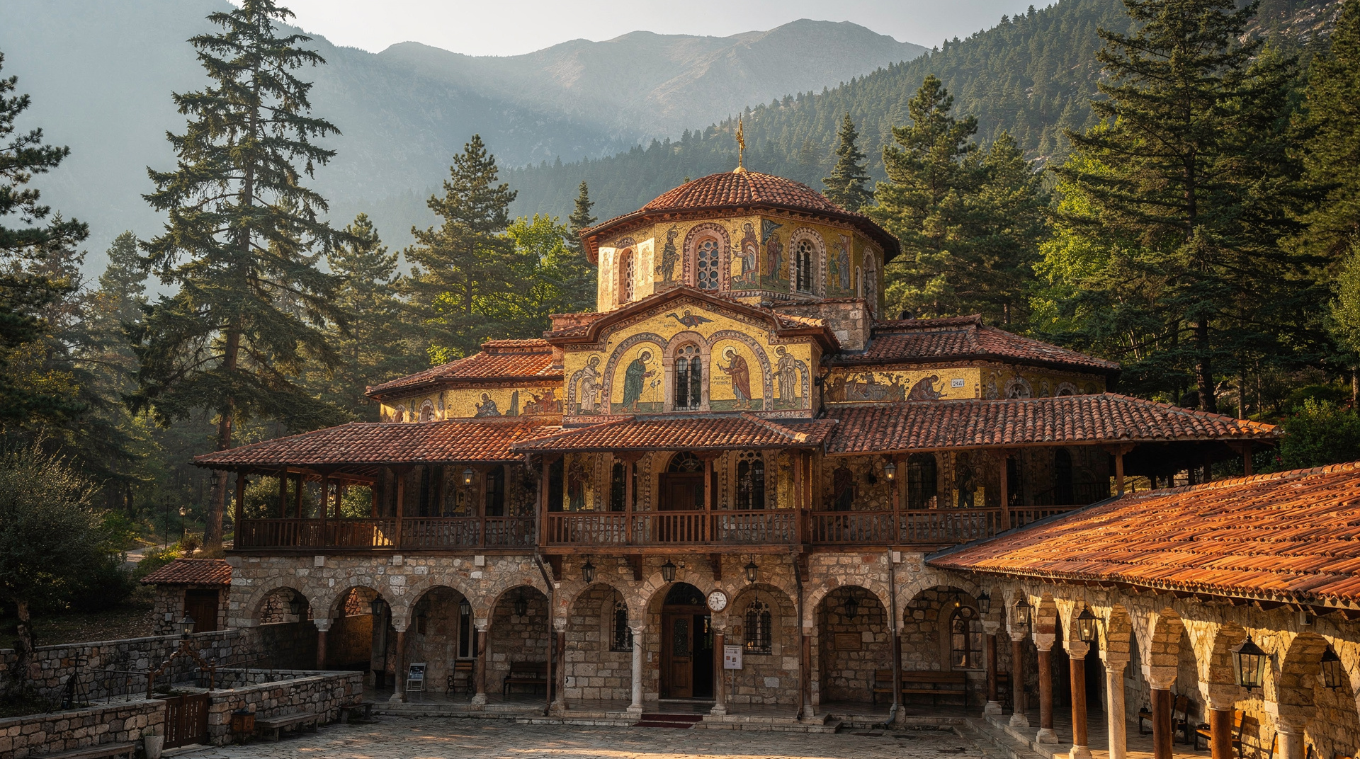 Kykkos Monastery: the Troodos's royal monastery