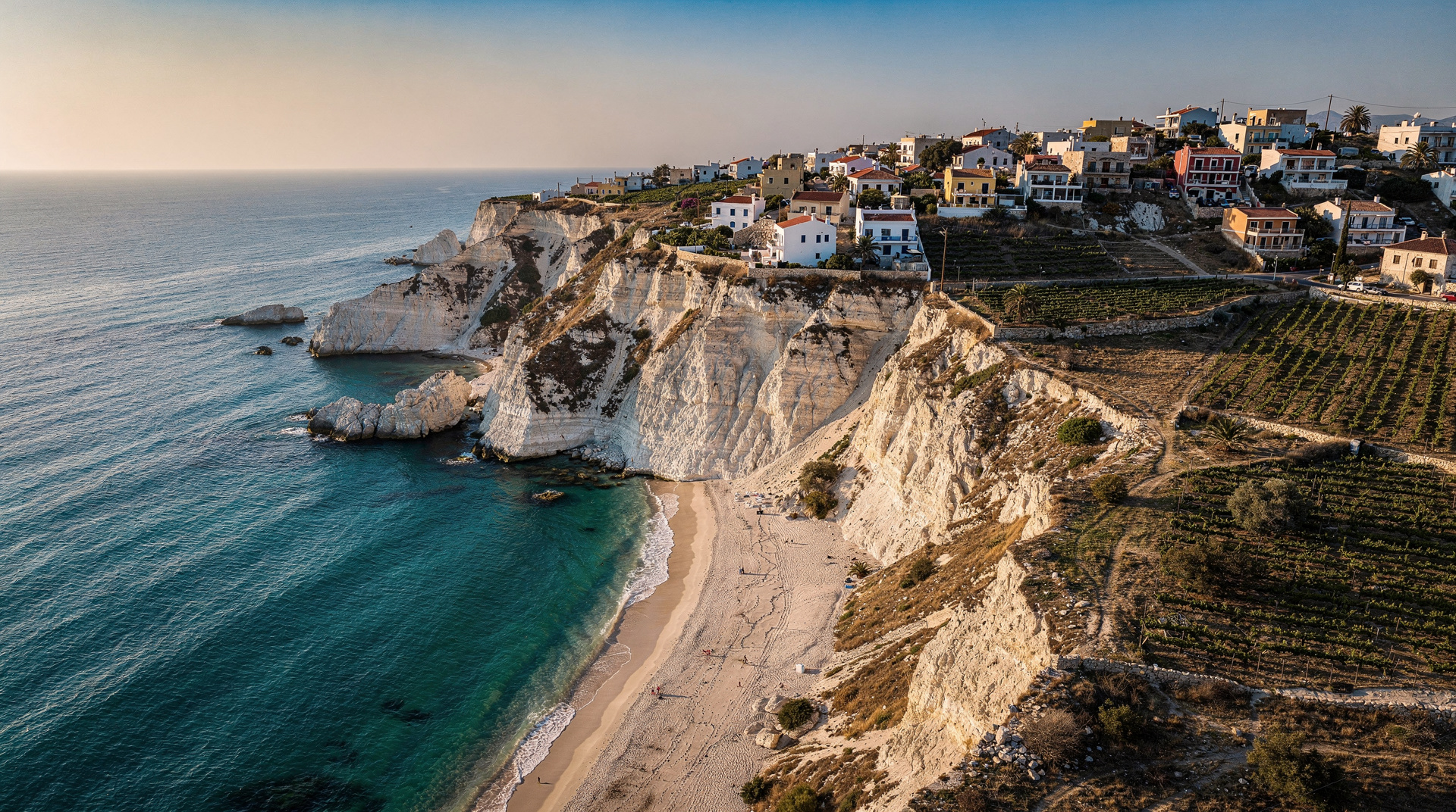 Pissouri: a cliff-top village above a perfect bay