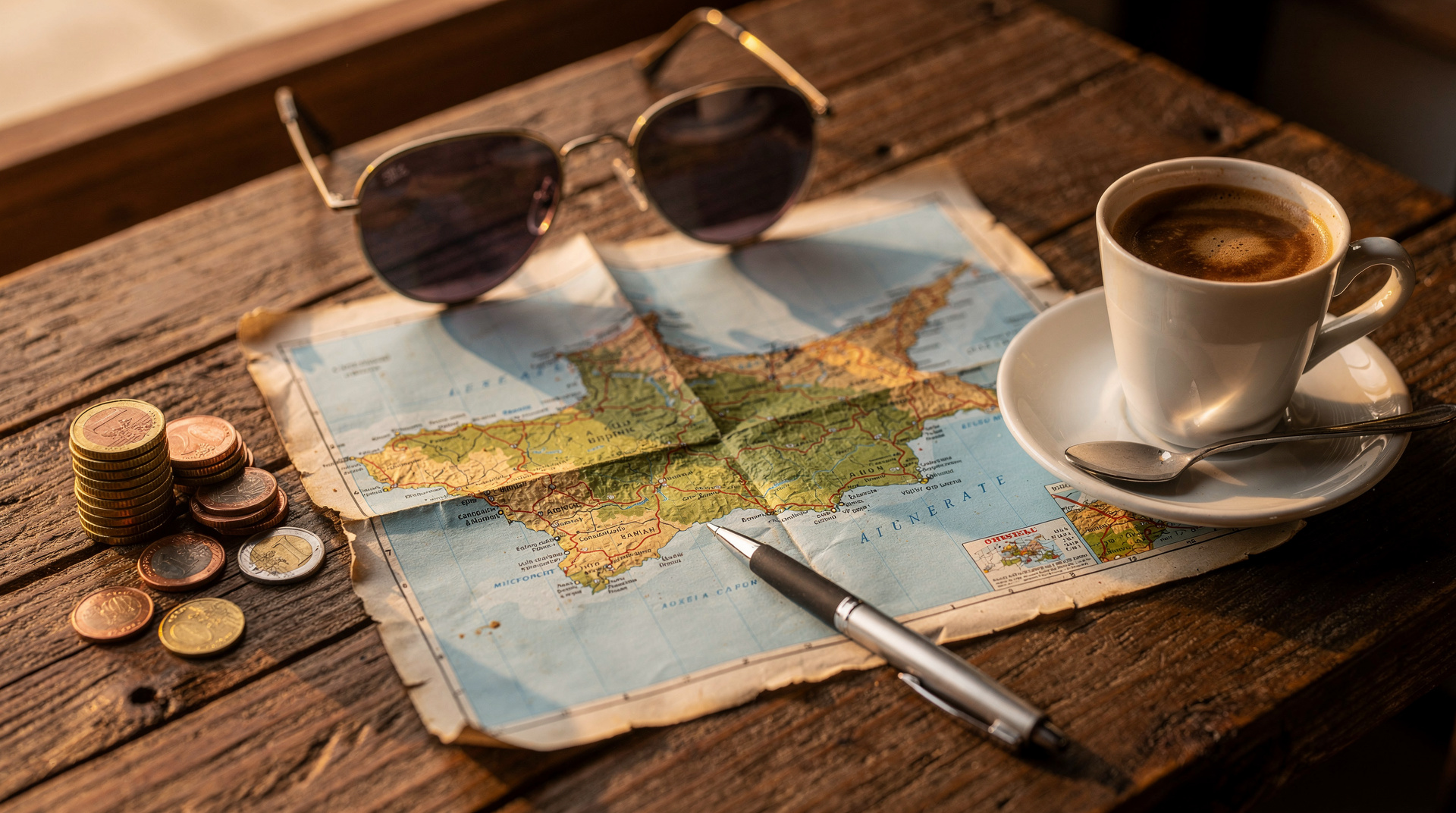 Cyprus money and currency guide: EUR, ATMs, and the north