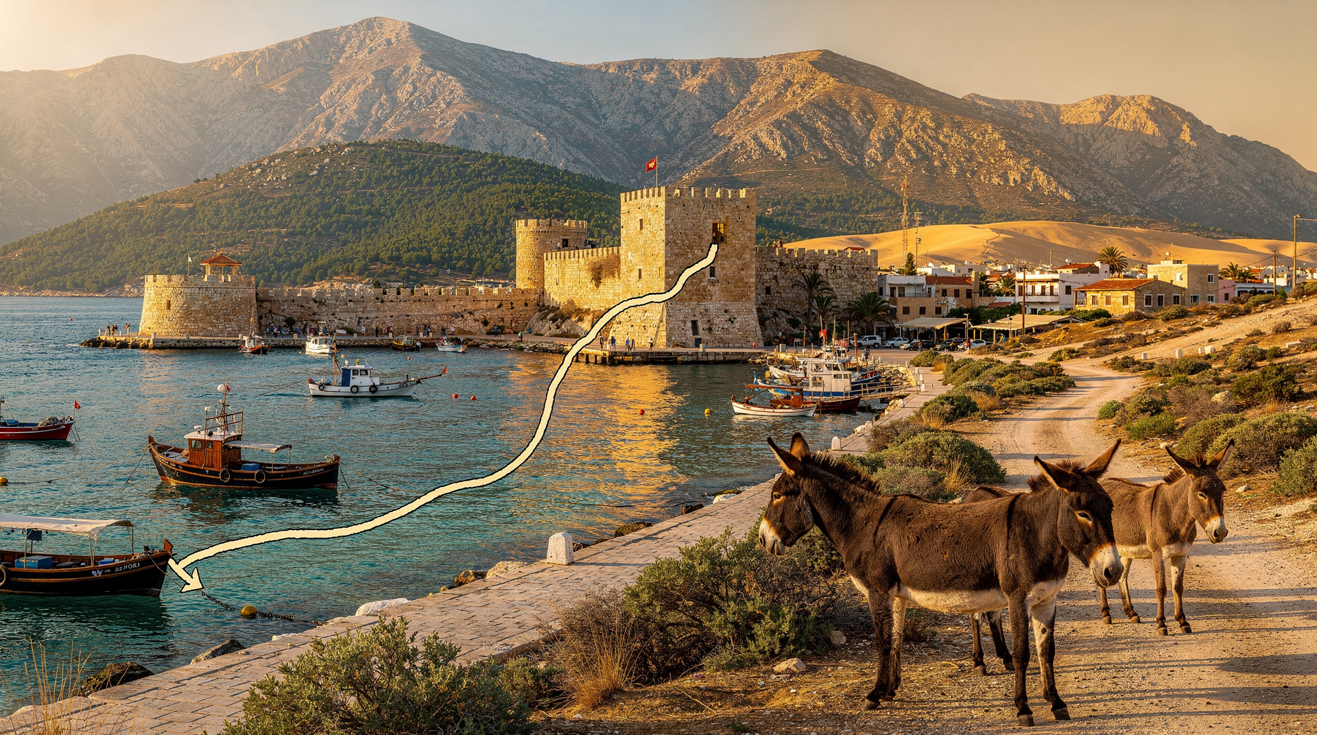 Cyprus 14 days grand tour — south, north, Karpaz peninsula and back